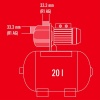 Einhell 4173190 GC-WW 6538 Hidrofor