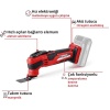 Einhell 4465160 TE-MG 18 Li Solo Akülü Varrito Raspalama