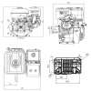 Kama GK270 Benzinli Motor 9Hp Kamalı 4 Zamanlı Tek Silindirli