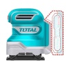 Total TSHSLI20141 Akülü Avuç içi Titreşimli Zımpara 20V 1x2.0 Ah