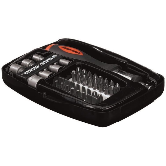 Black+Decker A7062 40 Parça Cırcırlı Tornavida Seti