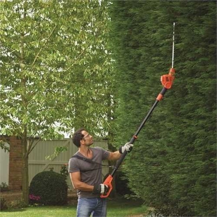 Black+Decker PH5551 550W 51cm 5 Açılı ElektriKLi Uzatmalı Çit Budama Makinası