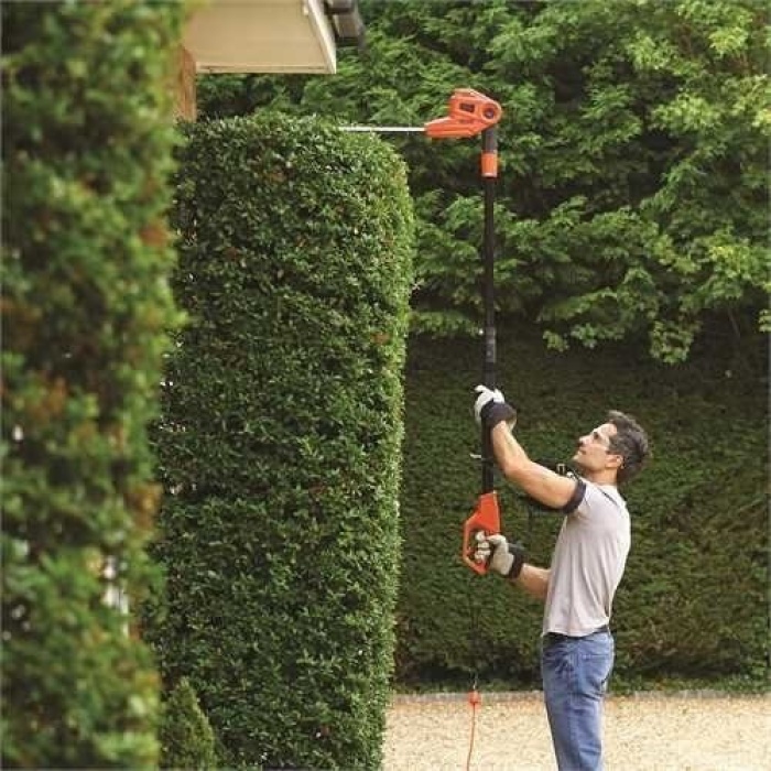 Black+Decker PH5551 550W 51cm 5 Açılı ElektriKLi Uzatmalı Çit Budama Makinası