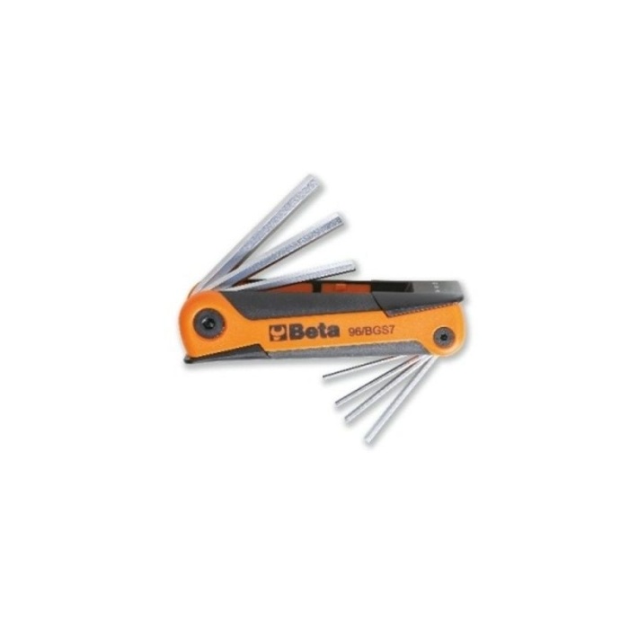 Beta 000960367 96/BGS7 7 Parça Çakı Tipi Allen Anahtar Takımı