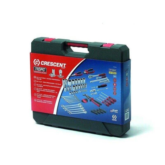 Crescent CTK 110NEU2 Endüstriyel Lokma Anahtar Takımı (110 Parça, Metrik)