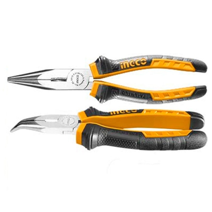 Ingco HBNP08168 160mm Eğri Kargaburun Pense
