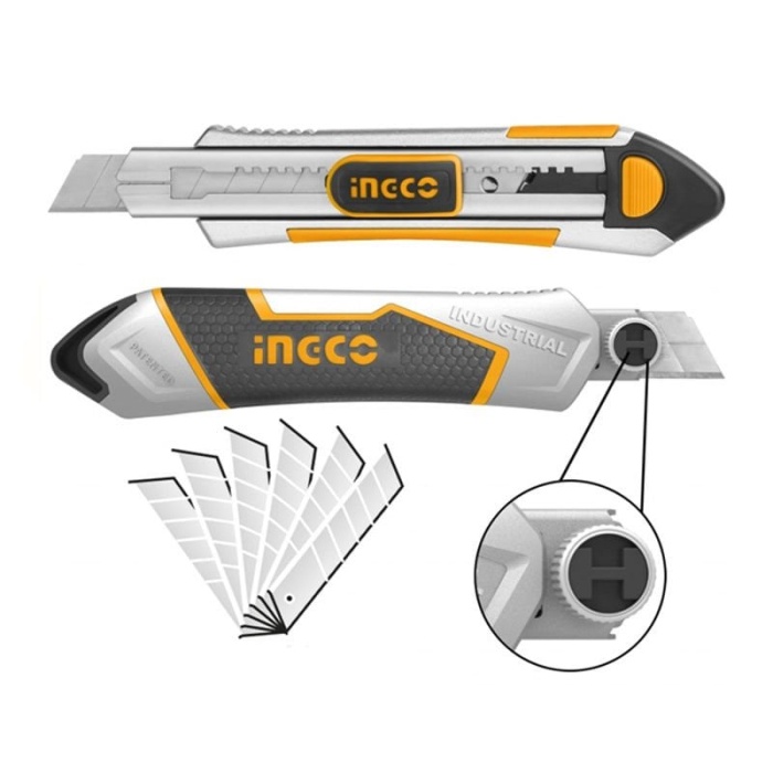 Ingco HKNS1808 Endüstriyel Maket Bıçağı