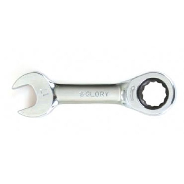 Glory HL2604 8mm Kısa Düz Cırcır Anahtarı