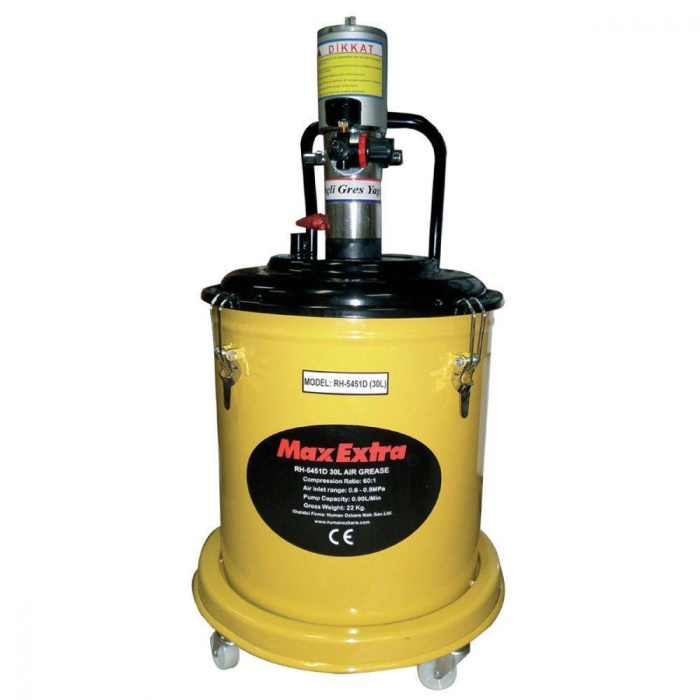 Max Extra 30 Lt 60:1 Havalı Gres Pompası