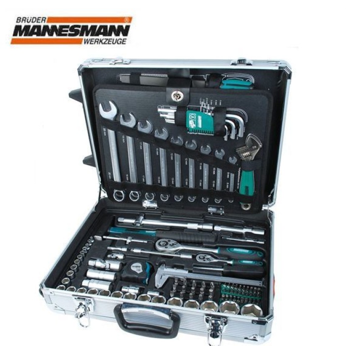 Mannesmann 29077 Alüminyum Takım Çantalı Alet Seti, 159 Parça