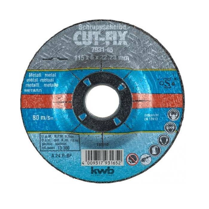 Kwb 49793165 Flex Taşı Metal Taşlama 115 X 6 X 22 mm