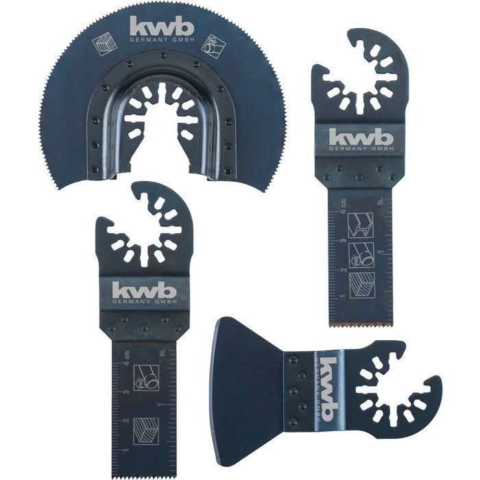 Kwb 49708800 Çok Amaçlı El Aleti Aksesuarı 4 Parça Set