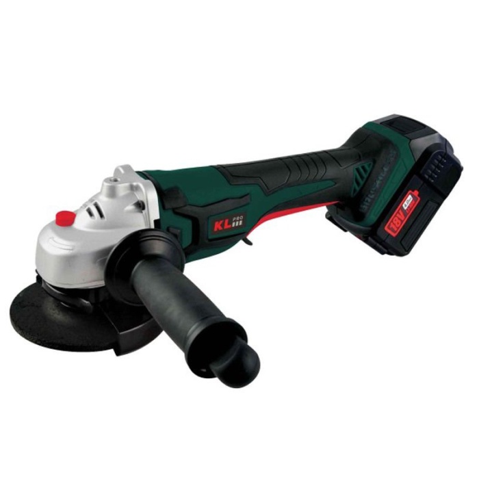 KL Pro KLAT18B-80 18V 8.0AH 115mm Şarjlı Kömürsüz Avuç Taşlama