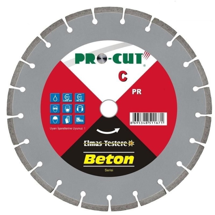 ProCut PR51170 500C 500mm Sulu Kesim Beton Elmas Testere