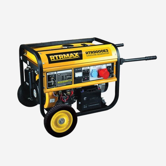 RTRMAX RTR9000E3 8.8 kVA Trifaze Marşlı Benzinli Jeneratör