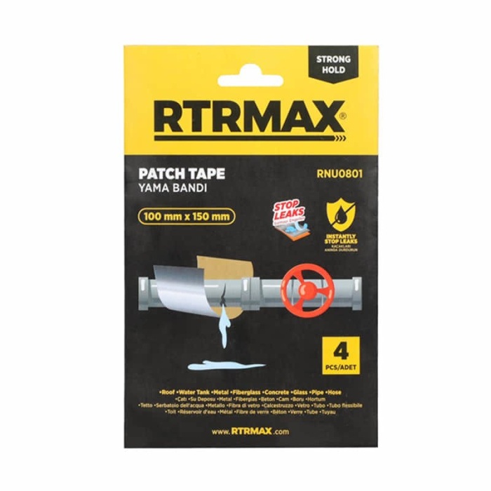 RTRMAX RNU0801 100mmx150mm 4Lü Yama Bandı