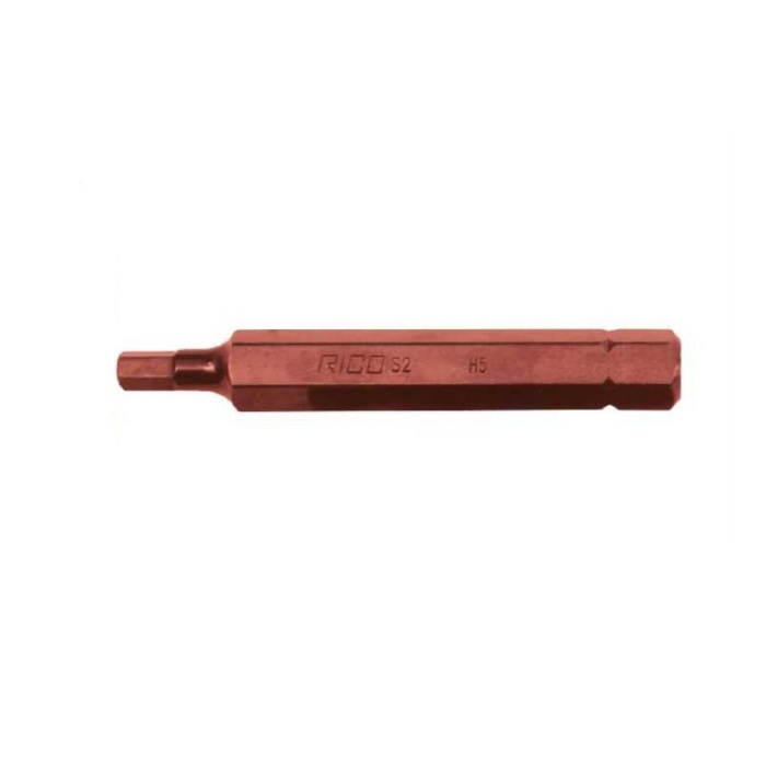 Rico 005-KK1188 H10-75x10mm 10 Adet Mıknatıslı Kırmızı Bits Uç