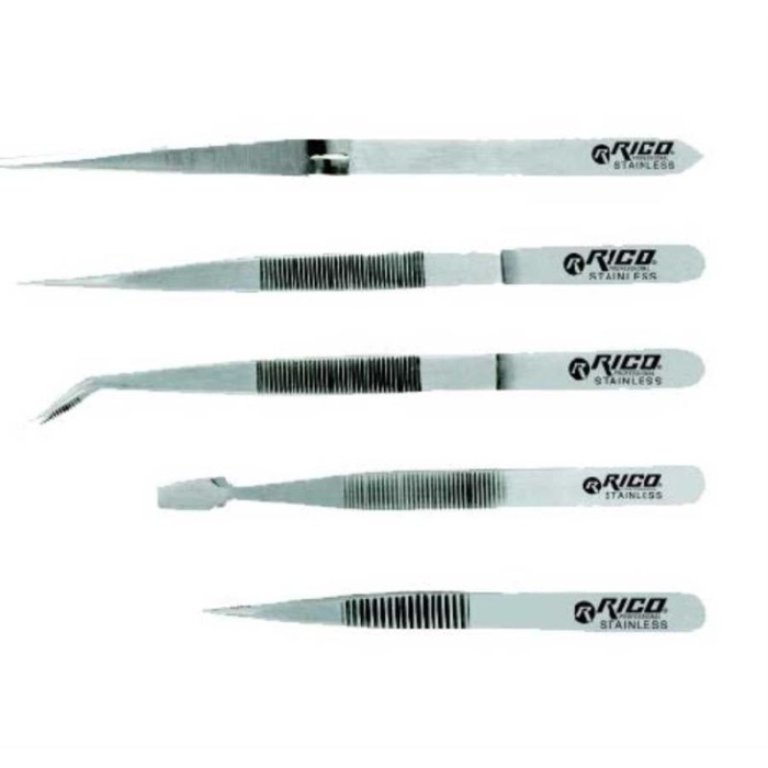 Rico 025-RC7783 5 Parça Paslanmaz Cımbız Set Uzun