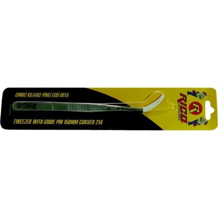 Rico 025-RC7807 Kılavuz Uç Eğri Kalın Blister Cımbız