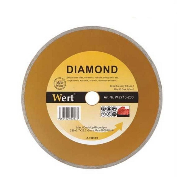 WERT 2710-115 Seramik-Fayans Elmas Testere (115mm)