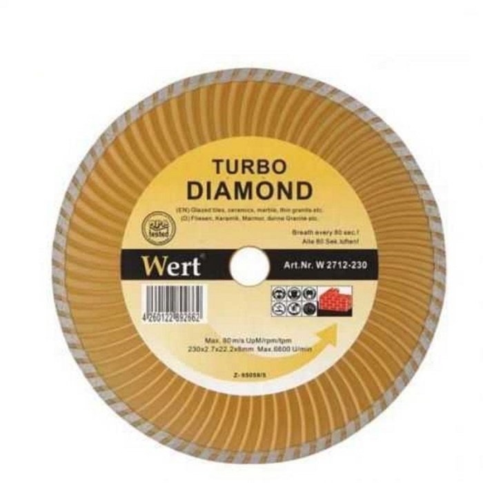 Wert 2540-125 Ahşap Kesme Testeresi (Ø 125mm)