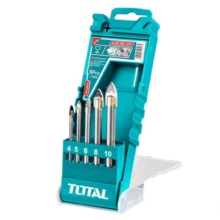 Total TACSD7256 5li Cam Matkap Ucu Seti