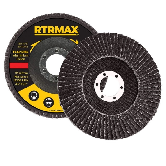 RTRMAX RDF11540 115mm 40 Kum Alüminyum Oksit Flap Disk