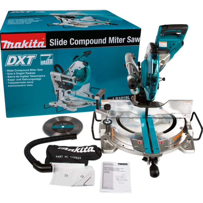 Makita LS1019L Radyal Pistonlu Çift Sürgülü Gönye Kesme Testere