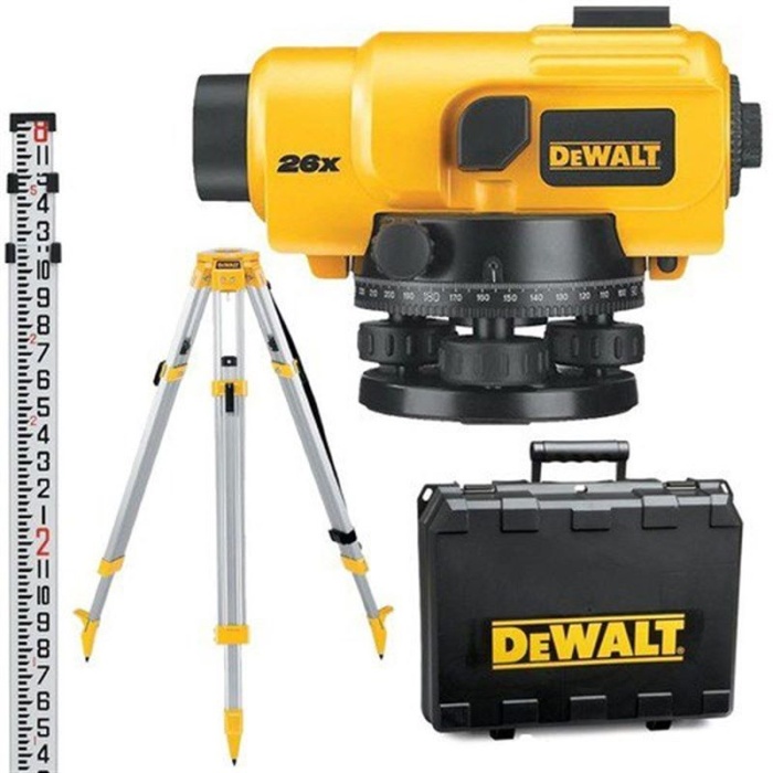 Dewalt DW096PK Otomatik Optik Nivo Ölçüm Cihazı