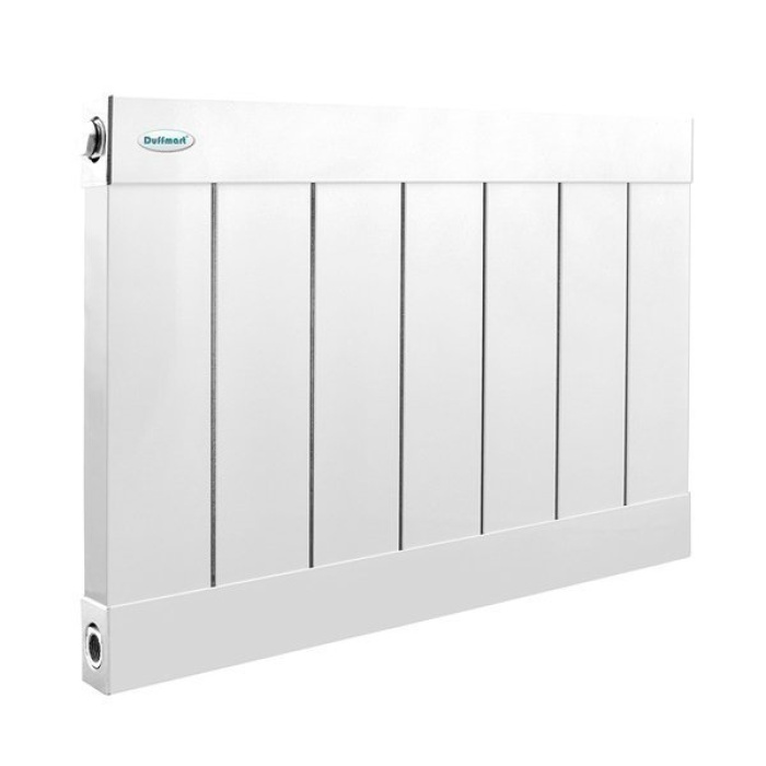 Duffmart Therma 30x34 cm (4 Dilim) Parlak Gri-7047 Alüminyum Radyatör