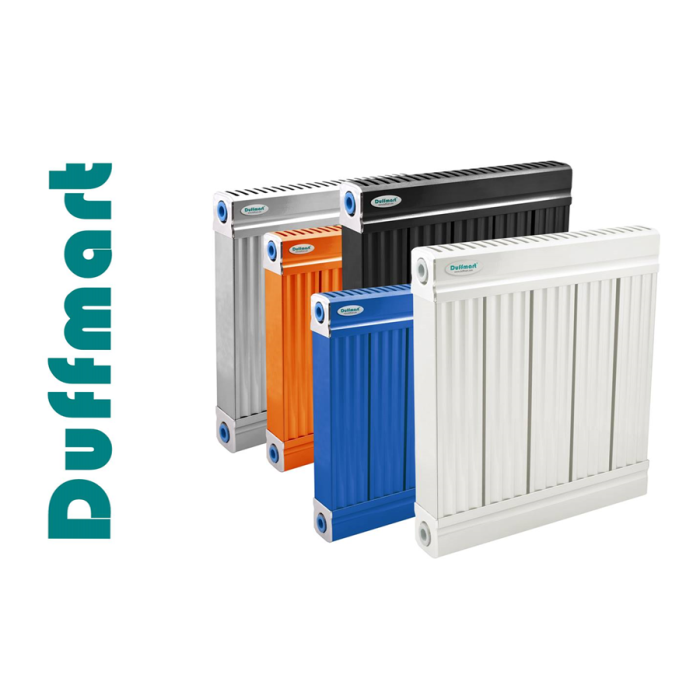 Duffmart Premio 30x192 cm (27 Dilim) Mavi-5005 Alüminyum Radyatör