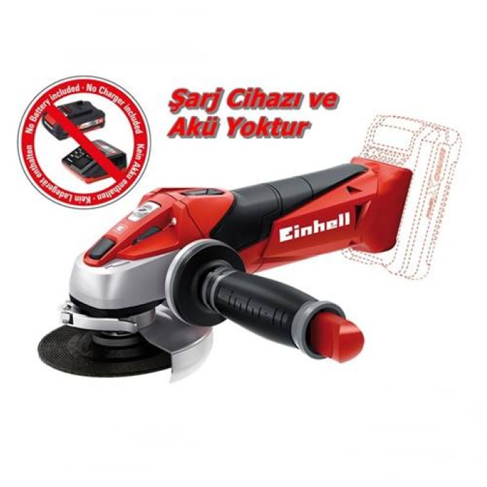 Einhell 4431110 TE-AG 18 Li-Solo Akülü Avuç Taşlama