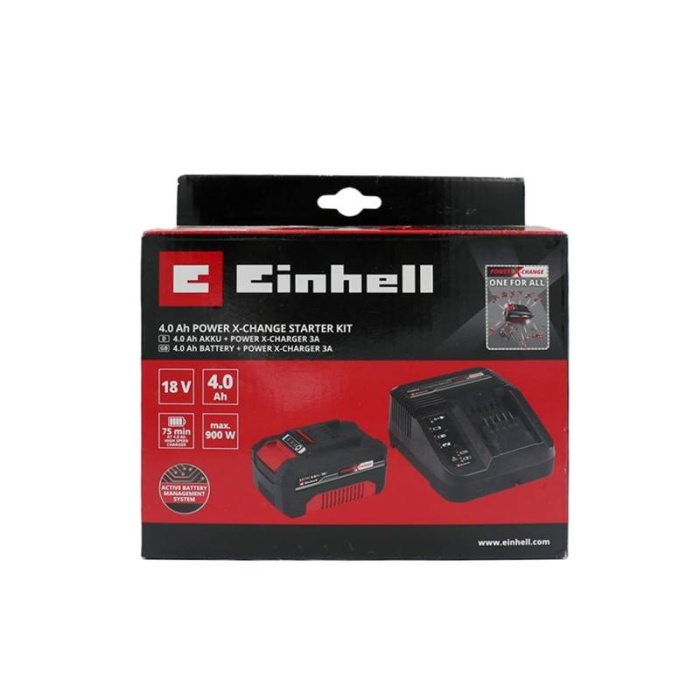 Einhell 4512042 18V 4,0Ah PXC Starter Kit Akü & Şarj Cihazı
