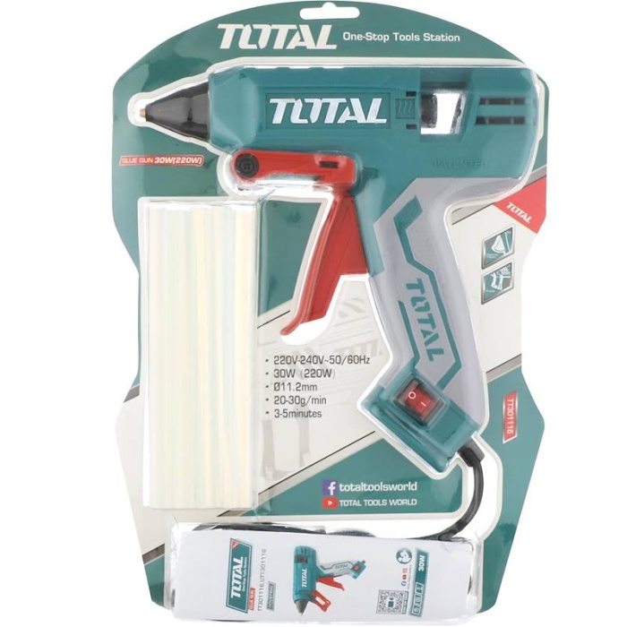 Total TT301116 30W-200W ElektriKLi Mum Silikon Tabancası