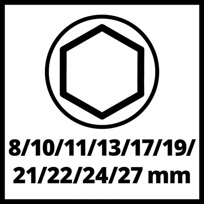 Einhell 4138960 TC-PW 610 Havalı Darbeli Somun Sökme Sıkma