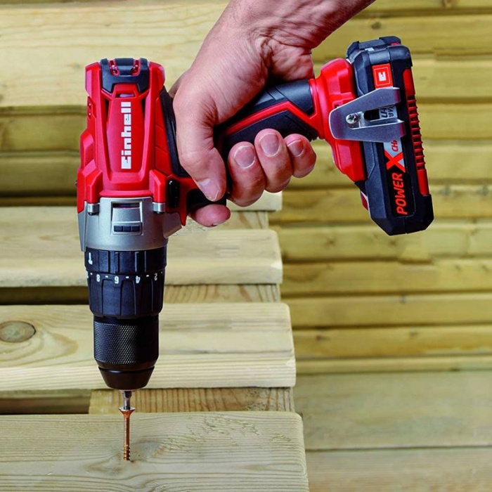 Einhell 4513834 TE-CD 18-2 Li-i Kit Akülü Darbeli Matkap