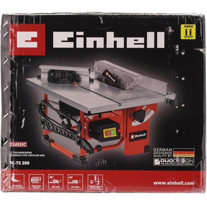 Einhell 4340415 TC-TS 200 Tezgah Daire Testere