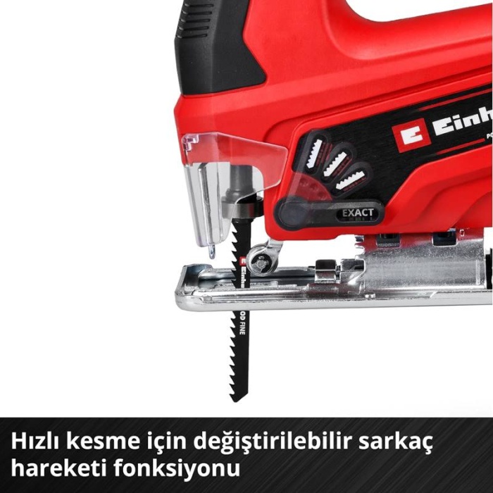 Einhell 4321209 TC-JS 18 Li Solo Akülü Dekupaj Testere
