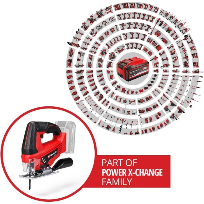 Einhell 4321209 TC-JS 18 Li Solo Akülü Dekupaj Testere