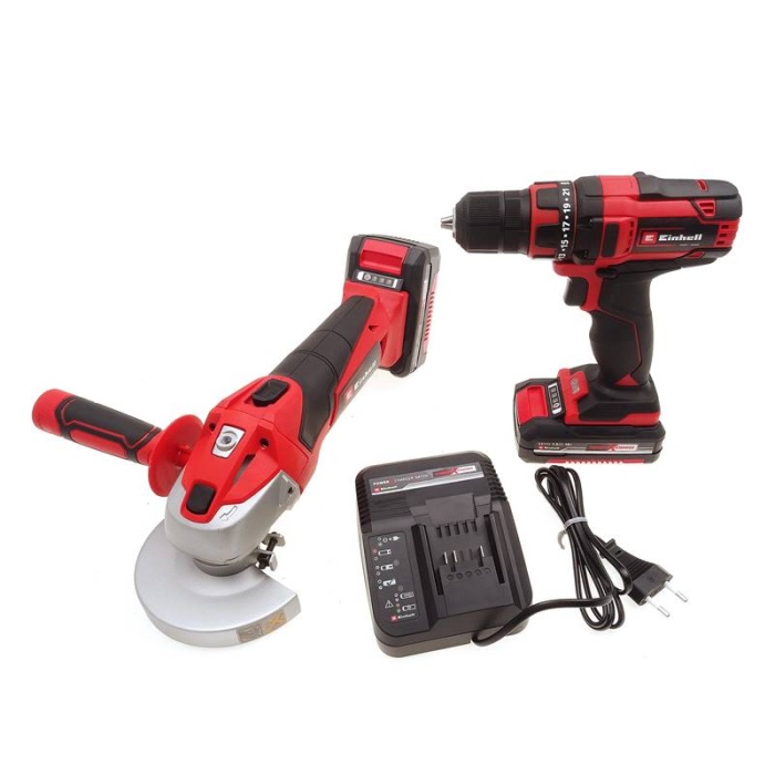 Einhell 4257238 TC-TK 18 Li Akülü Matkap ve Avuç Taşlama Seti