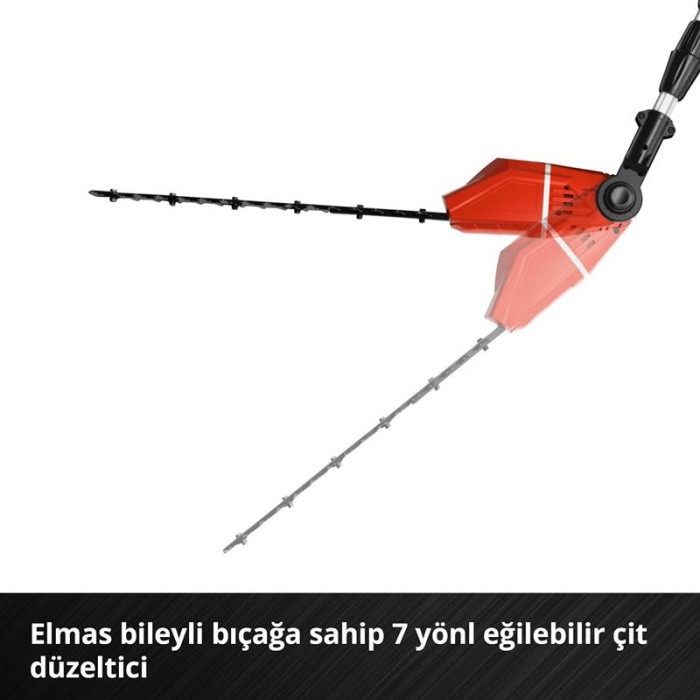 Einhell 3410800 GE-HC 18 Li T Solo Akülü Yüksek Dal ve Çit Budama