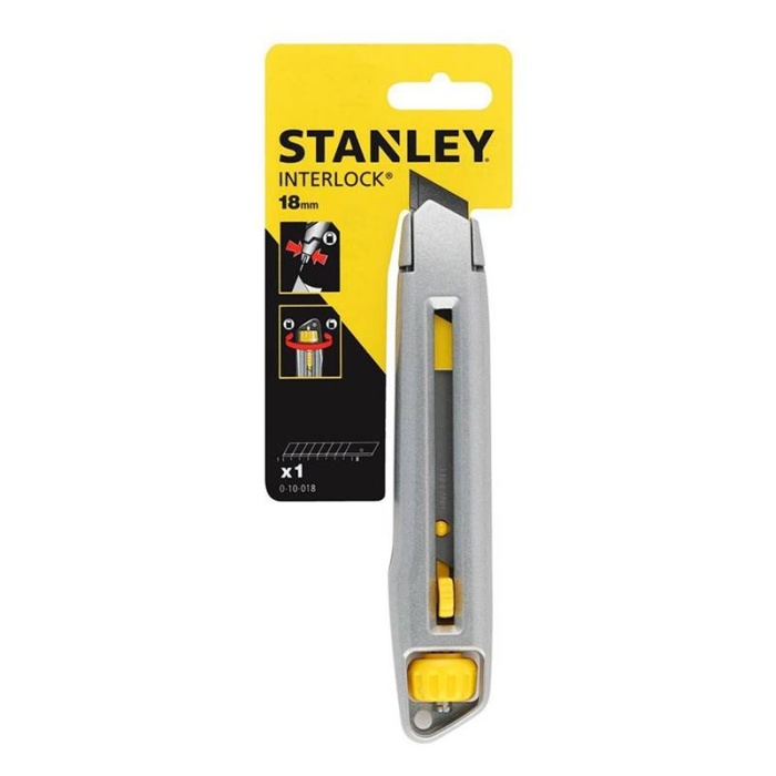 Stanley 0-10-018 165x18mm Interlock Kilitlenen Maket Bıçağı