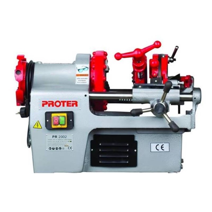 Proter PR 2002 2 Tezgah Tip Boru Pafta Makinesi