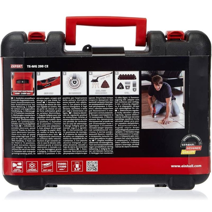 Einhell 4465040 TE-MG 200 CE Çok Fonksiyonlu Raspalama