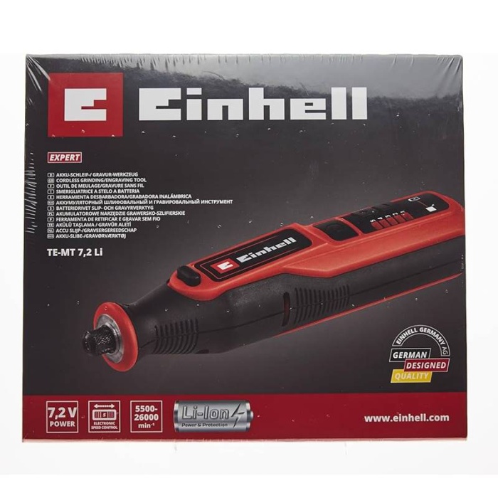 Einhell 4419330 Te-Mt 7.2 Li Akülü Mini Taşlama ve Gravür Seti