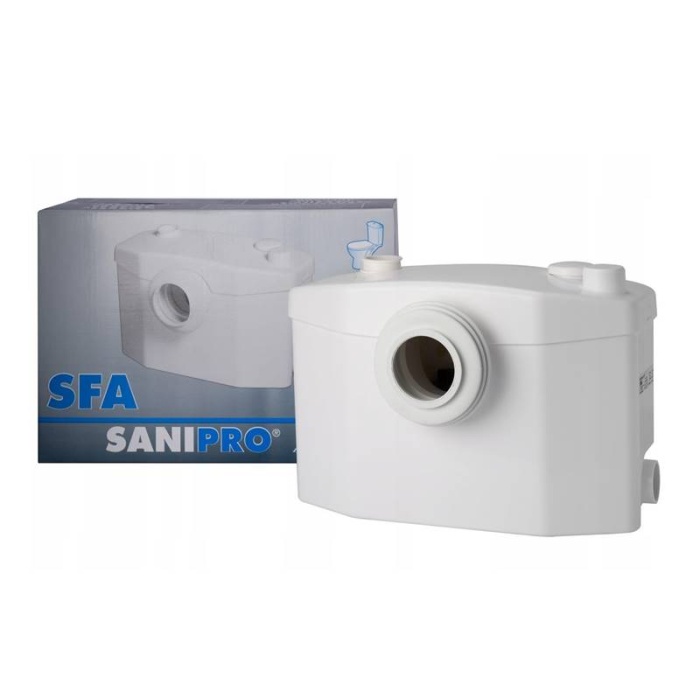 Sanihydro Sanipro XR WC + 3 Ünite Öğütücü Tahliye Cihazı