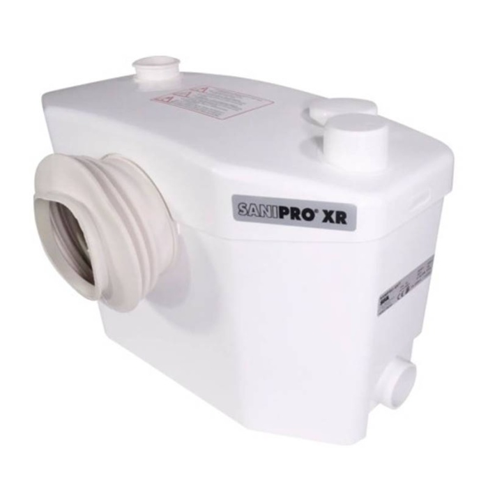 Sanihydro Sanipro XR WC + 3 Ünite Öğütücü Tahliye Cihazı