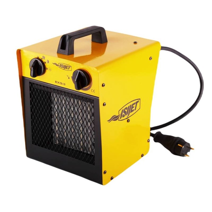 Isıjet EXQ-3 Fanlı Elektrikli Isıtıcı 3 kW