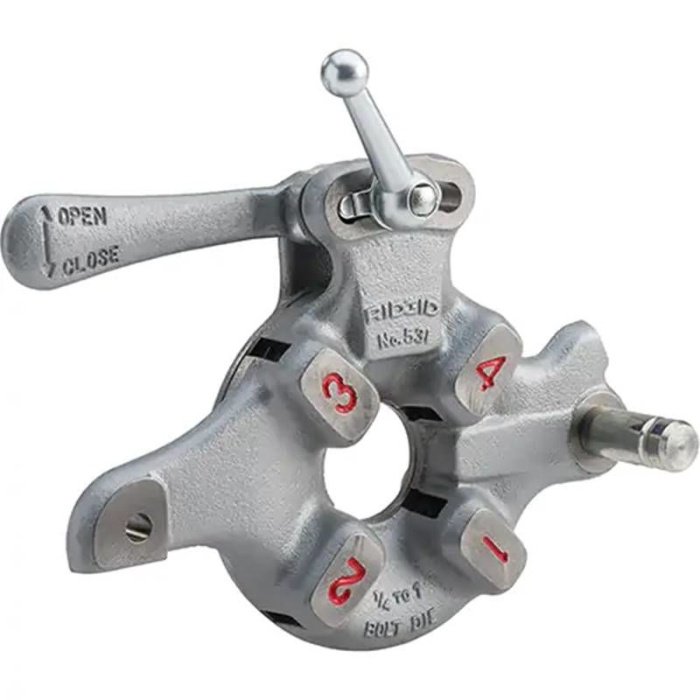 Ridgid 97050 Model 532 Pafta Kafası Hızlı Açılır M27-52 Sağ/Sol 11/8-2