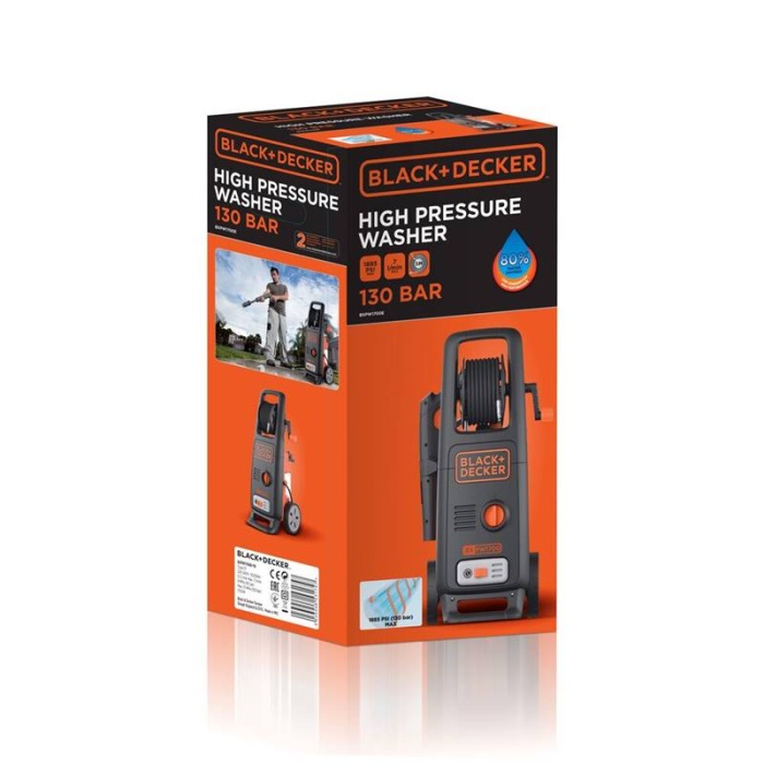 Black+Decker BXPW1700E 1700W 130bar Basınçlı Yıkama Makinesi